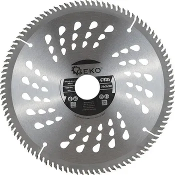 Pilový kotouč GEKO Pilový kotouč na dřevo 210x30x100T 61795&nbsp;G78135