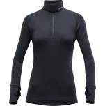 Dámský funkční merino rolák Devold Expedition Woman Zip Neck Black S