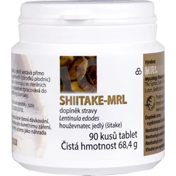 Přírodní produkt MRL SHIITAKE-Houževnatec jedlý 90 tbl