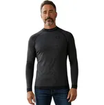 Pánské termo triko s dlouhým rukávem BLIZZARD-Mens long sleeve, merino wool, anthracite Šedá XL/XXL