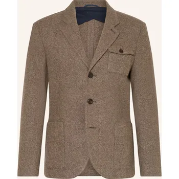 Pánské sako Grasegger Pánské Sako Natz Extra Slim Fit, hnědá, 50