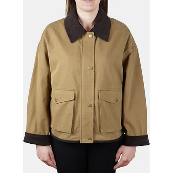 Dámská casual bunda Baťa dámská bunda se sametovými detaily béžové, vel. M