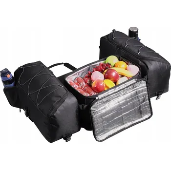 Zavazadlo na motocykl Zadní Úložný Box ATV 74L Zadní Taška Látka Oxford 600D s Polštář z Houbové Gumy