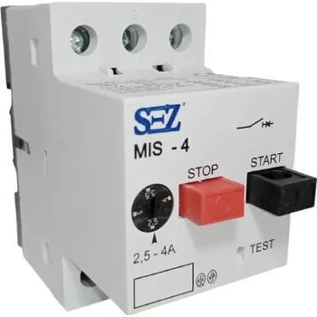 Jistič Motorový spouštěč 0,4-0,63A (SEZ MIS-0,63)