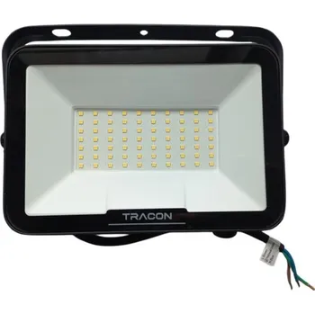 Tracon RSMDSU50W LED reflektor s čipem SAMSUNG, s přípojkou na sním. pohybu 220-240V AC, 50W, 4000K, IP54, 5000lm, EEI=F (Tracon RSMDSU50W)
