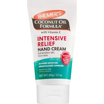Péče o ruce Palmer’s Coconut Oil Formula Intensive Relief hydratační krém na ruce pro suchou a ekzematickou pokožku 60 g