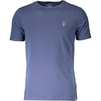 Pánské tričko AERONAUTICA MILITARE MEN&amp;#39;S BLUE OUTDOOR T-SHIRT Aeronautica Militare modrá 3381885