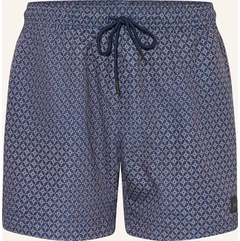 Pánské plavky Boss Pánské Plavky Vibe, tmavě modrá / oranžová / tmavě...