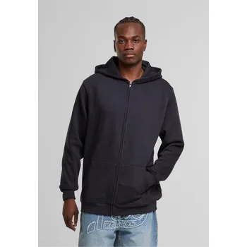 Pánská mikina Pánská mikina Urban Classics Basic Essential Zip Hoody velikost L navy