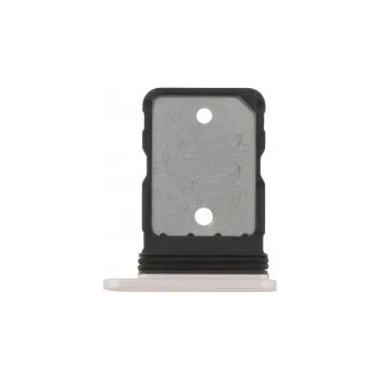 Náhradní díl pro mobilní telefon Google Pixel 9a SIM tray bílý, držák, šuplík