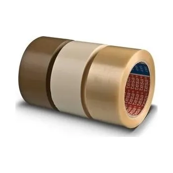 Lepicí páska TESA NRPVC lepící páska 4100 hnědá 50 mm x 66 m (36 ks)