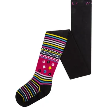 Dětská móda Dívčí punčocháče - Wolf P2315, černá Barva: Černá, Velikost: 134-140