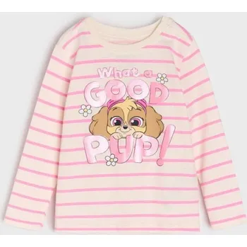 Dívčí tričko Sinsay - Tričko s potiskem PAW Patrol - krémová - 135FT-01X - 135FT-01X-104