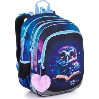 Školní batoh Topgal školní batoh ELLY 25005 G s motivem sovy | Botonožka.cz