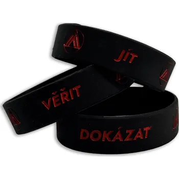 Náramek Náramek BJP Jít, Věřit, Dokázat Barva: Černá/Červená