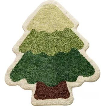 Vánoční dekorace Textilomanie SPRUCE protiskluzový 37x57 cm zelená