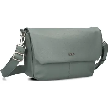 Kabelka Dámská šedozelená kabelka ZWEI M60EUC