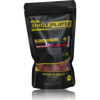 Boilies SINGLEPLAYER Boilies Wafters Bloodworm 200g 20mm