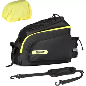 brašna na kolo Rhinowalk RK9666 brašna na nosič černozelená