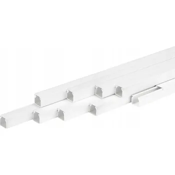 kabelová chránička Elektroinstalační kabelový žlab s víkem 16x16mm, 1m 10 Ks.