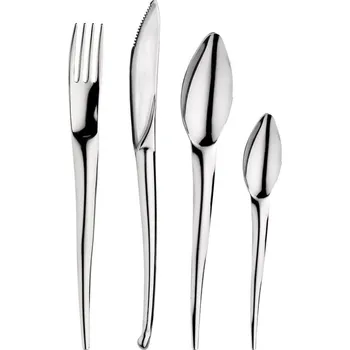 Příbor Sada příborů SNAKE, sada 24 ks, stříbrná, Pintinox