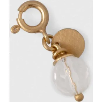 Přívěsek Pozlacený přívěsek s horským křišťálem Answear.LAB WS24.AKD00E zlatá 10Y, vel. ONE SIZE