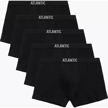 Pánské boxerky ATLANTIC 5-PACK velikost M black