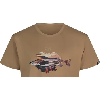 Pánské tričko Tričko DAIWA D-VEC Pike - Vel. XL