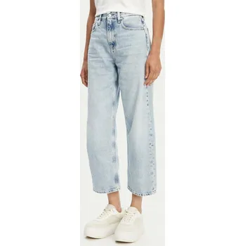 Dámské džíny Calvin Klein dámské světle modré džíny Barrel - 28/32