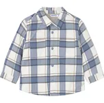 MAYORAL chlapecká košile na triko DR Overshirt kostka modrá vel. 86 cm