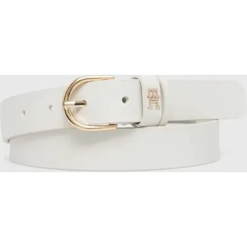 Opasek Tommy Hilfiger dámský bílý kožený pásek - 85