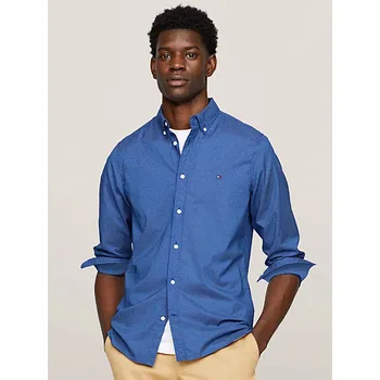 Pánská košile Tommy HIlfiger pánská modrá košile - XXXL