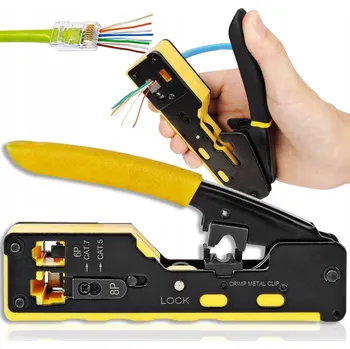 Krimpovací kleště Deminas | Multifunkční nástroj pro krimpování, stříhání a odizolování