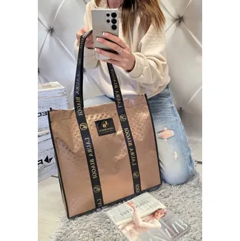 Kabelka Kabelka nákupní Laura Biaggi bronz