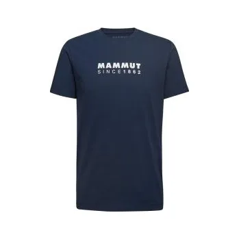 Pánské tričko Mammut Core T-Shirt Logo Men marine 5118 modrá XXL