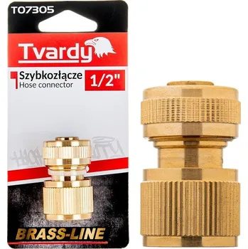 Zahradní hadice Tvardy Měděný konektor BRASS-LINE pro 1/2" hadici 61391&nbsp;T07305
