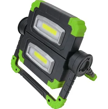 Svítilna Tracon STLFL210W Akumulátorový montážní LED reflektor s funkcí, exter.akum. 20 W, 6500 K, 3,7 V, 5000 mAh, Li-Ion, 850 lm, 4 h, IP43 (Tracon STLFL210W)