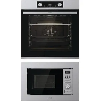 Set domácích spotřebičů Gorenje BOS6737E13X + Mikrovlnná trouba Gorenje BM201AG1X