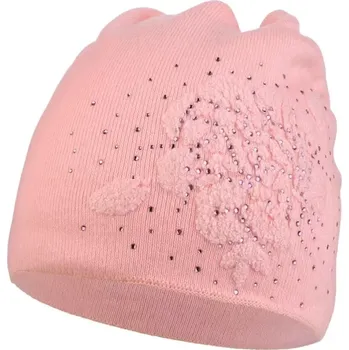 Čepice Dámská pletená čepice DCZ2900-005 - Uni / světle růžová