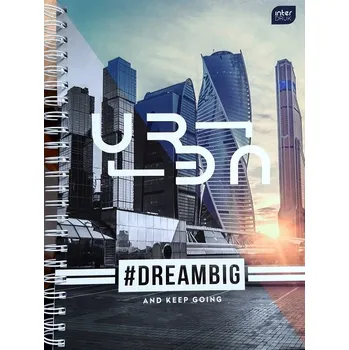 Blok Sešit A4 s mřížkou Interdruk 120 listů