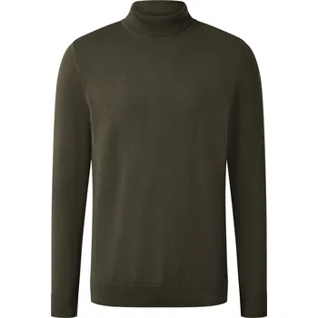 Pánský svetr Esmara Men Pánský úpletový svetr s rolákem (olivová, L (52/54))