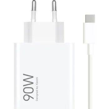 Xiaomi MDY-15-EK USB-A 90W Cestovní nabíječka + USB-C 6A Datový kabel White