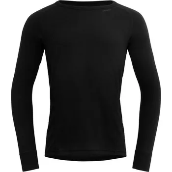 Pánské tričko Pánské merino triko Devold Duo Active 205 Shirt Man black L