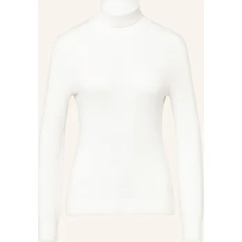 Dámský svetr Comma Dámský Svetr S Rolákem, bílá, 44