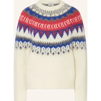 Dámský svetr Closed Dámský Svetr, bílá / modrá / červená, 36