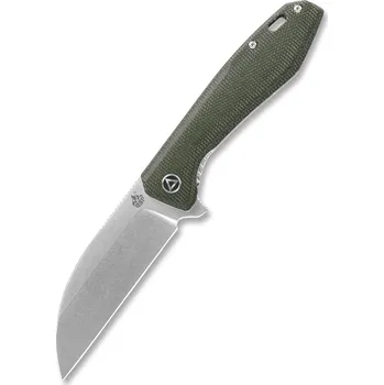 kapesní nůž Nůž QSP Pelican S35VN Green Micarta