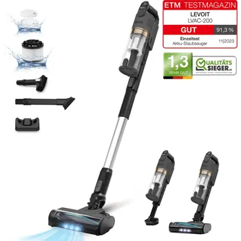 Vysavač Levoit LVAC-200 4v1 Aku Turbo Cyclone šedý