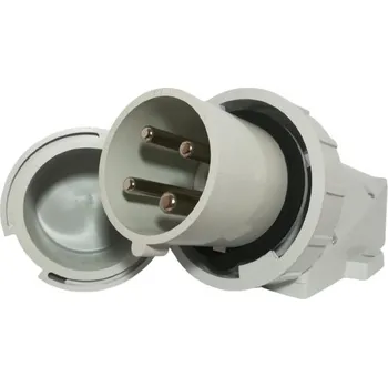 Elektrická zásuvka Průmyslová nástěnná přívodka IPG 6345 500V, IP67, 63A, 4-pól (SEZ IPG 6345)