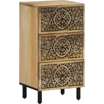 Příborník do zásuvky vidaXL Odkládací skříňka 40 x 33 x 75 cm masivní mangovníkové dřevo [358235]