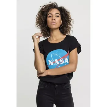 Dámské tričko Dámské tričko Mister Tee NASA Insignia velikost S black